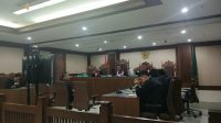 PT IIM saat menghadapi sidang putusan kasus investasi fiktif di Pengadilan Tipikor Jakarta, Kamis, 8/10/2026 | Syahrul Baihaqi/Forum Keadilan