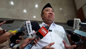 Wakil Ketua Komisi X DPR RI Lalu Hadrian Irfani di Kompleks Parlemen, Senayan, Jakarta, Senin, 12/10/2026 | Novia Suhari/Forum Keadilan