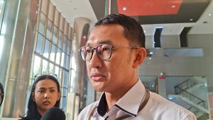 Juru Bicara KPK Budi Prasetyo di Gedung KPK, Jakarta, Senin, 12/10/2026 | Muhammad Reza/Forum Keadilan