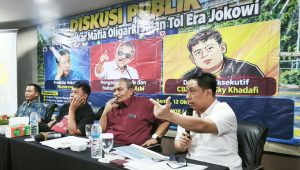 Konferensi pers "Membongkar Mafia Oligarki di Jalan Tol Era Jokowi" di Jakarta, Senin, 12/10/2026 | Ist