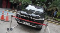 Toyota Land Cruiser 300 GR Sport milik mantan Bupati Kebumen Arif Sugiyanto, yang disebut sebagai orang kepercayaan Menteri Agraria dan Tata Ruang/Kepala Badan Pertanahan Nasional (ATR/BPN) Nusron Wahid | Ist