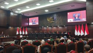 Pembacaan sidang putusan Mahkamah Konstitusi di Jakarta, Kamis, 15/10/2026 | Syahrul Baihaqi/Forum Keadilan
