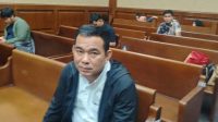 Eks Kasi Intelijen Ditjen Bea dan Cukai Orlando Hamonangan di Pengadilan Tipikor Jakarta, Jumat, 16/10/2026 | Ist