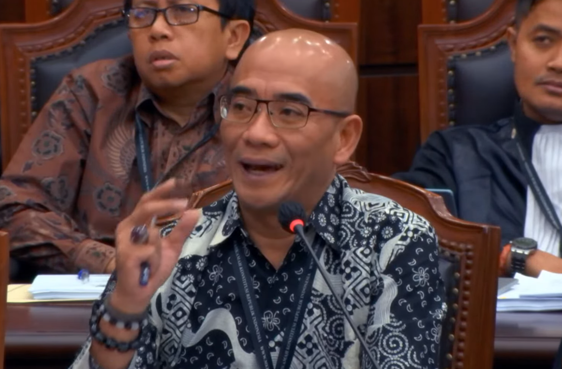Eks Ketua KPU Hasyim Asy’ari di MK: Tidak Ada Motif untuk Meloloskan Seseorang