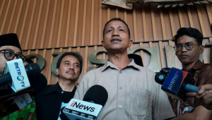 Direktur Eksekutif Forum Masyarakat Peduli Parlemen Indonesia (Formappi), Lucius Karus di Komplek Parlemen, Senayan, Jakarta, Selasa, 13/10/2026. | Dok Novia Suhari/ Forum Keadilan