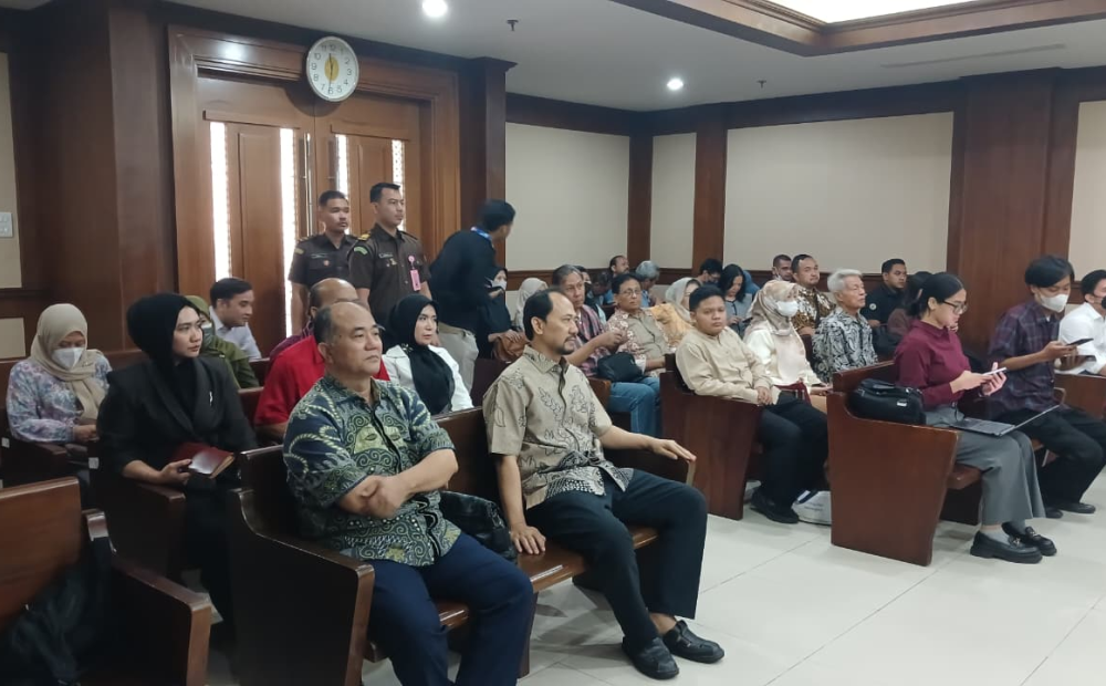 Hakim Minta Zarof Ricar Dihadirkan Langsung di Sidang TPPU Agung Winarno