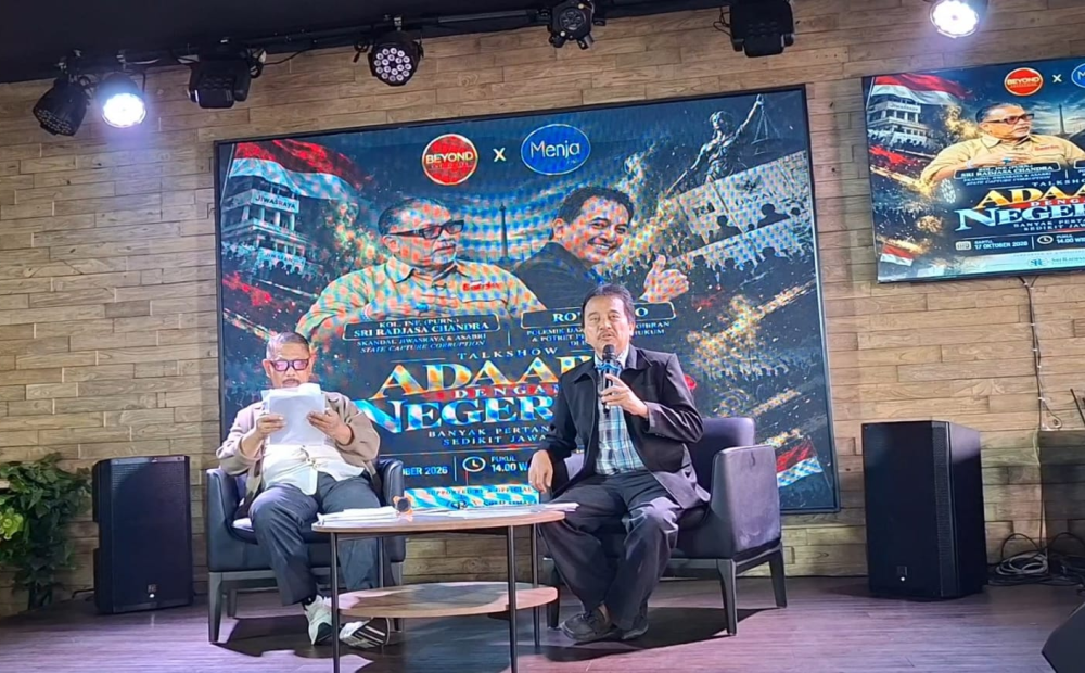 Soroti Ijazah Jokowi-Gibran hingga Skandal Jiwasraya, Talkshow “Ada Apa dengan Negeriku?” Sentil Penegakan Hukum