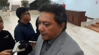 Ketua DPP Partai NasDem Bidang Hak Asasi Manusia (HAM) Taufik Basari (Tobas) di Kompleks Parlemen, Senayan, Jakarta, Senin, 19/10/2026 | Novia Suhari/Forum Keadilan