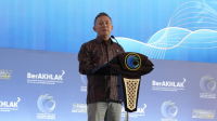 WamenHAM Mugiyanto saat menutup Musrenbang HAM di Jakarta, Kamis, 22/10/2026 | Syahrul Baihaqi/Forum Keadilan