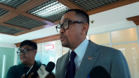 Bendahara Umum Partai NasDem Ahmad Sahroni di Kompleks Parlemen, Senayan, Jakarta, Senin, 26/10/2026 | Novia Suhari/Forum Keadilan