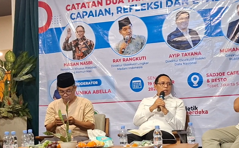 Hasan Nasbi Respons Kritik Dua Tahun Pemerintahan Prabowo-Gibran