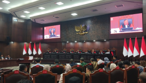 Pembacaan sidang putusan Mahkamah Konstitusi di Jakarta, Kamis, 15/10/2026 | Syahrul Baihaqi/Forum Keadilan