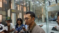 Juru Bicara KPK Budi Prasetyo di Gedung KPK, Jakarta, Selasa, 20/10/2026. | Muhammad Reza/ Forum Keadilan