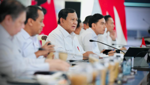 Presiden Prabowo Subianto memimpin Sidang Kabinet Paripurna (SKP) Dua Tahun Pertama Pemerintahan Kerja Nyata untuk Negeri di halaman tengah Kompleks Istana Kepresidenan Jakarta, pada Rabu, 21 Oktober 2026. | Dok Sekretariat Prsiden RI