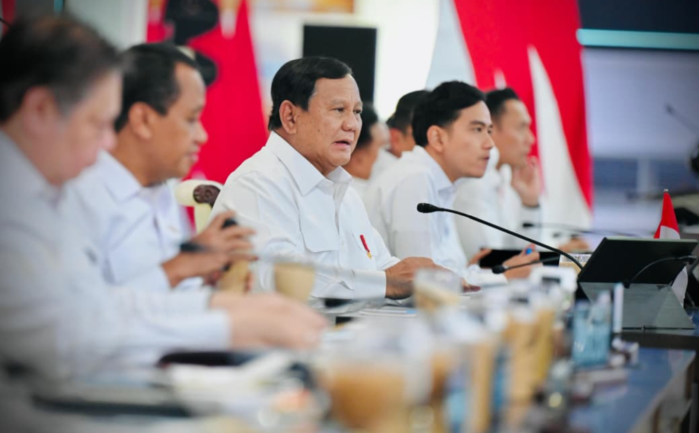 Prabowo ke Menteri Kabinet: Cadangan Jangan Frustasi, Pada Saatnya Saudara akan Kita Mainkan