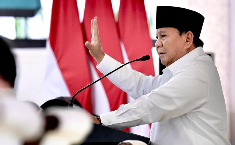 Prabowo Sebut Karhutla ada Campur Tangan Manusia