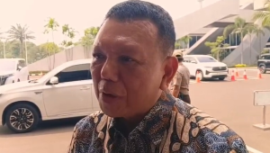 Wakil Menteri Sekretaris Negara (Wamensesneg) Bambang Eko Suhariyanto di Kompleks Parlemen, Senayan, Jakarta, Kamis, 8/10/2026 | Novia Suhari/Forum Keadilan