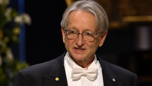 Geoffrey Hinton adalah ilmuwan komputer dan kognitif asal Inggris-Kanada yang dijuluki sebagai "Godfather of AI" menerima penghargaan nobel 2024. | Dok Ist