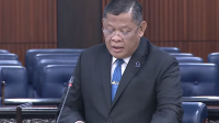 Anggota Parlemen Malaysia Kalam Salan menyampaikan pidato menggunakan bahasa Jawa saat membahas persoalan kabut asap lintas batas akibat kebakaran hutan dan lahan (karhutla) di Indonesia dalam sidang Dewan Rakyat Malaysia, Rabu, 21/10/2026. | YouTube Parlemen Malaysia