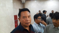 Anggota Komisi I DPR RI TB Hasanuddin di Kompleks Parlemen, Senayan, Jakarta, Kamis, 15/10/2026 | Novia Suhari/Forum Keadilan