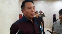 Anggota Komisi I DPR RI TB Hasanuddin di Kompleks Parlemen, Senayan, Jakarta, Kamis, 15/10/2026 | Novia Suhari/Forum Keadilan
