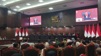 Pembacaan sidang putusan Mahkamah Konstitusi di Jakarta, Kamis, 15/10/2026 | Syahrul Baihaqi/Forum Keadilan